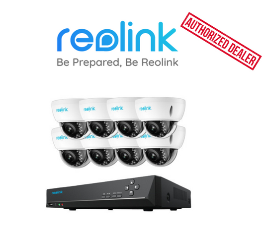 Reolink 16CH NVR 4K 8MP Ultra HD PoE 4TB HDD Human/Car Detect Security System