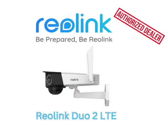 Reolink Dual Lens 2K+ 6MP HD Panoramic 4G Battery/Solar Powered Security Camera