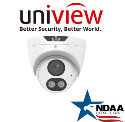 Uniview 5MP IP67 PoE Outdoor Uniview Security Surveillance Camera 2.8mm Lens