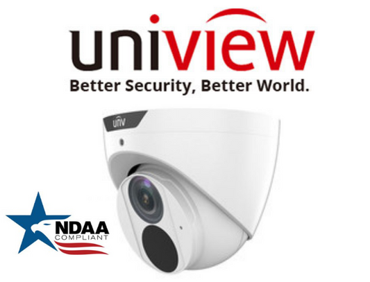 Uniview IPC3615SB-ADF28KM-I0 5MP NDAA Turret camera