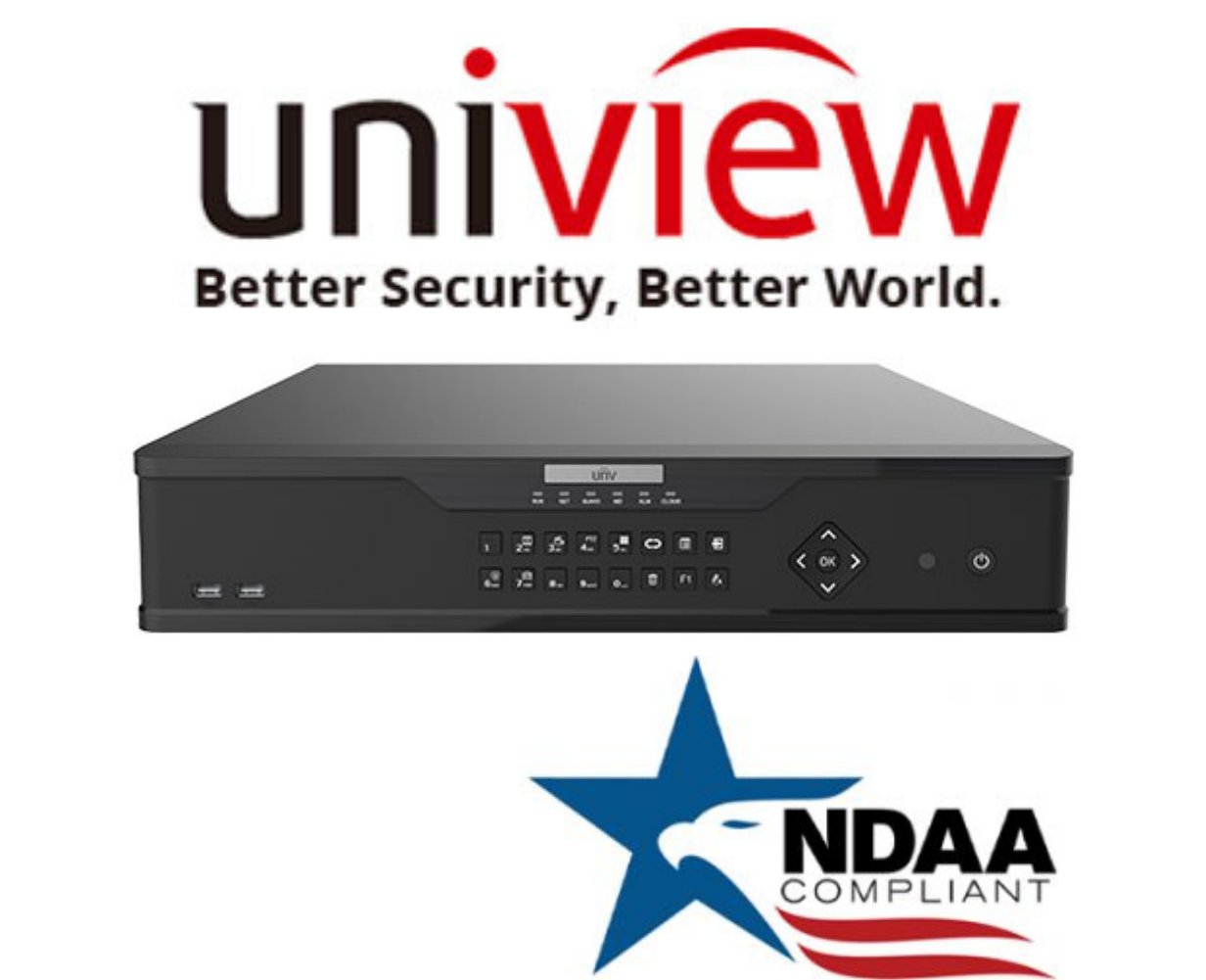 Uniview NVR308-64X 12MP 64-Ch NDAA Security NVR