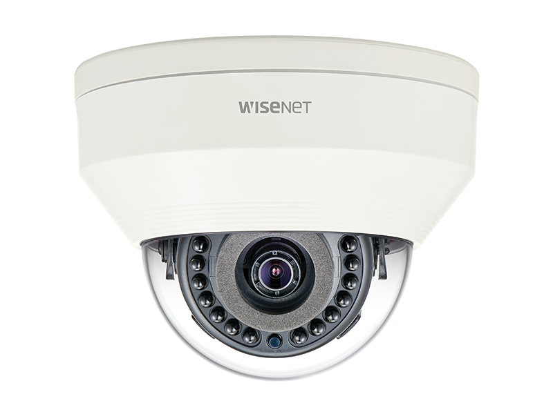 Hanwha Techwin WiseNet LNV-6011R 2MP Outdoor Network Dome Camera 3mm Lens