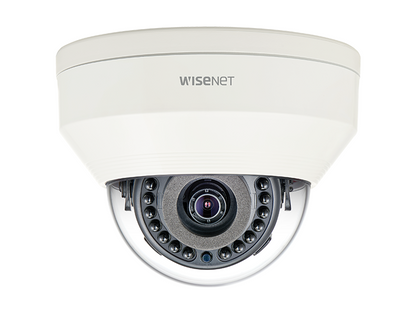 Hanwha Techwin WiseNet LNV-6011R 2MP Outdoor Network Dome Camera 3mm Lens