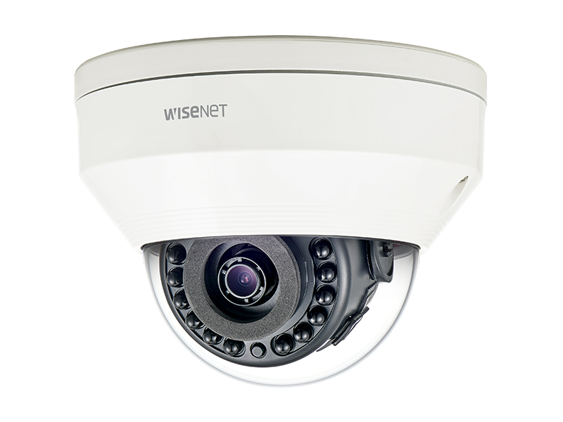 Hanwha Techwin WiseNet LNV-6011R 2MP Outdoor Network Dome Camera 3mm Lens