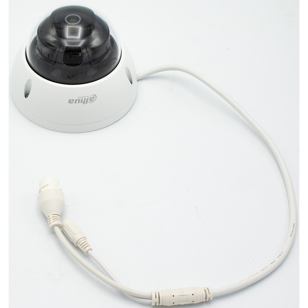 Dahua 2MP IP67 H.265+ Outdoor IP PoE MiniDome Security Camera 2.8 mm Fixed Lens