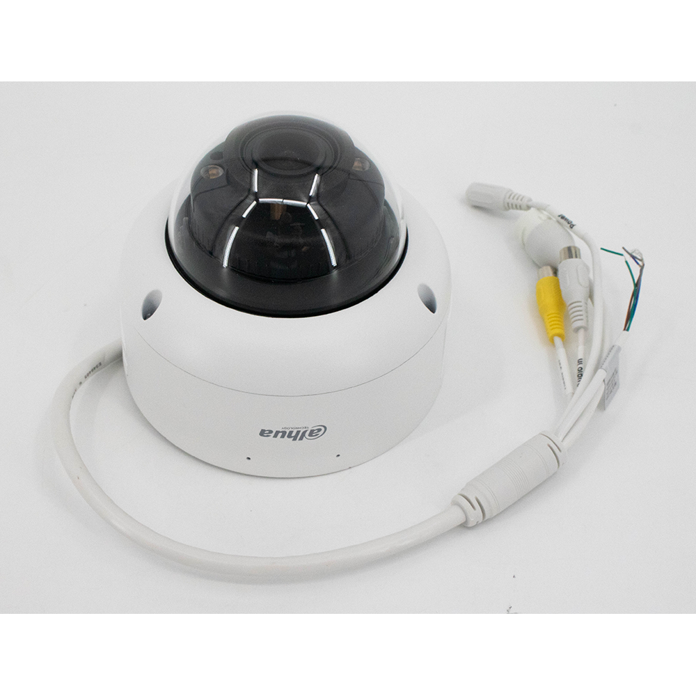 Dahua 4MP IP67 ePoE Audio IP Network Dome Analytic+Security Camera 2.7~12mm Lens