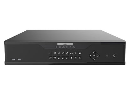 UNV 12MP 64-Ch PoE 8 SATA NDAA 2-Way Audio Uniview IP Network Security NVR