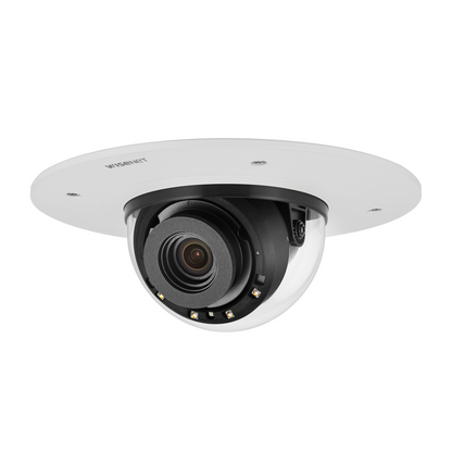 Hanwha Techwin PND-A6081RF 2MP IR Flush Mount Dome IP Security Camera 4.38~9.33m