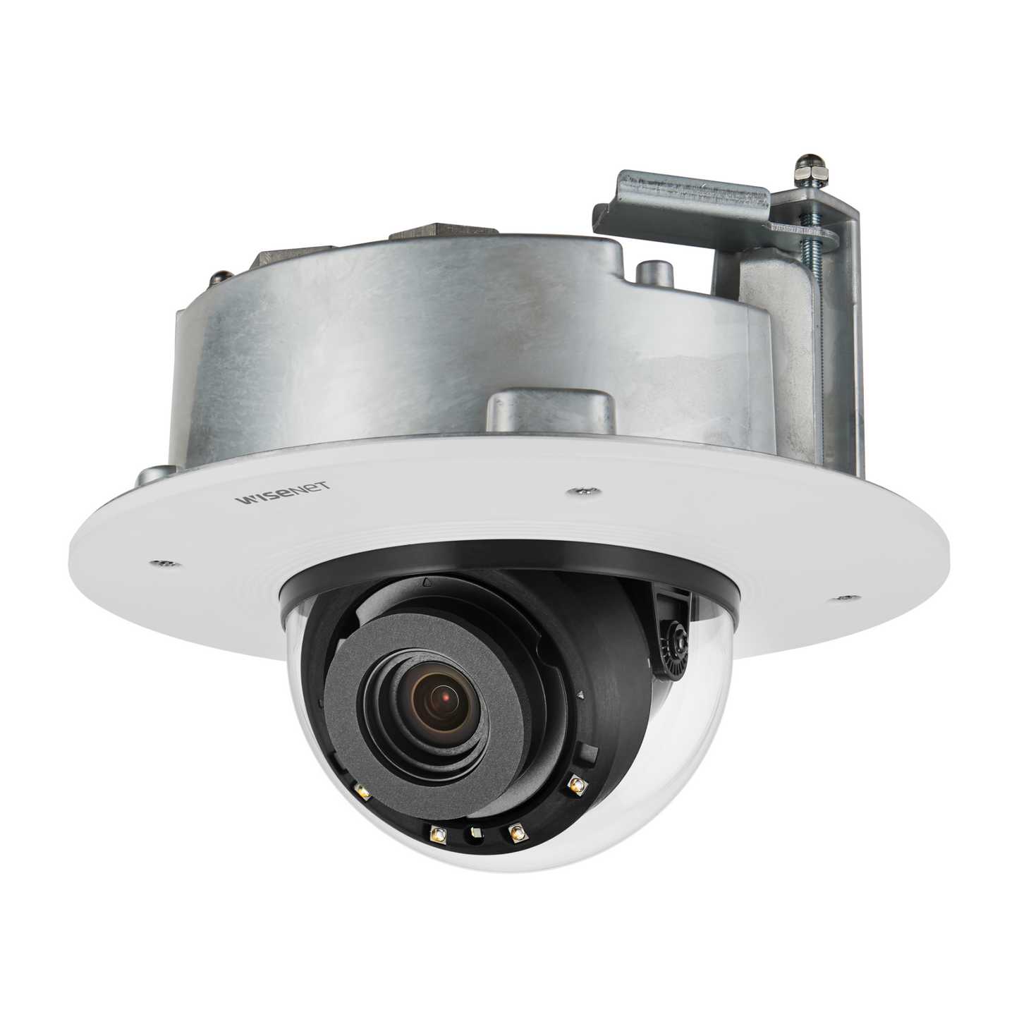 Hanwha Techwin PND-A6081RF 2MP IR Flush Mount Dome IP Security Camera 4.38~9.33m