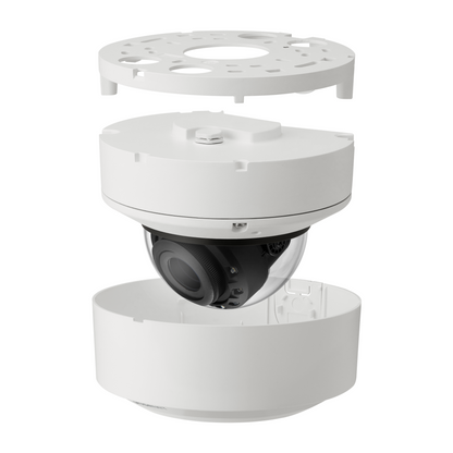 Hanwha Techwin XNV-C6083R POE Vandal  Dome AI  IP Security Camera 2.8~12mm Lens