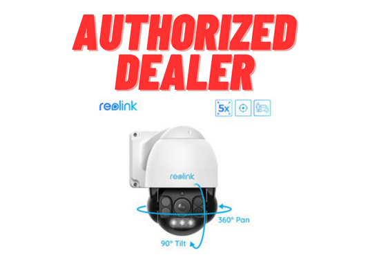 Reolink 8MP 4K PoE IP 2-Way Audio Spotlights CCTV PTZ Dome Home Security Camera