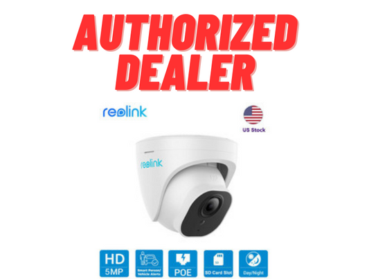 Reolink 5MP PoE IP 2-Way Audio Person Vehicle Detect Waterproof Security Camera