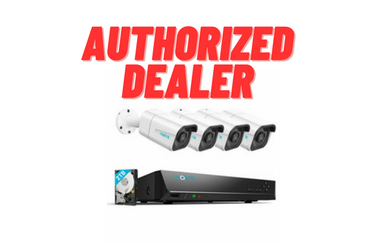 Reolink 8CH NVR 4K 8MP IP PoE 2TB HDD Human/Car Detection Security Camera System