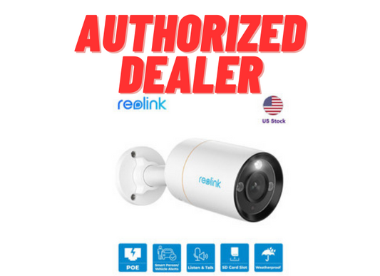 Reolink 12MP HD PoE Person/Vehicle Detect 2-Way Audio Spotlight Security Camera