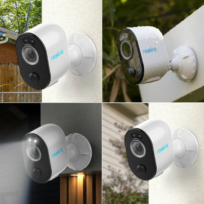 Reolink 4MP WiFi 2.4GHz/5GHz Battery Powered Human-Car Detection Security Camera