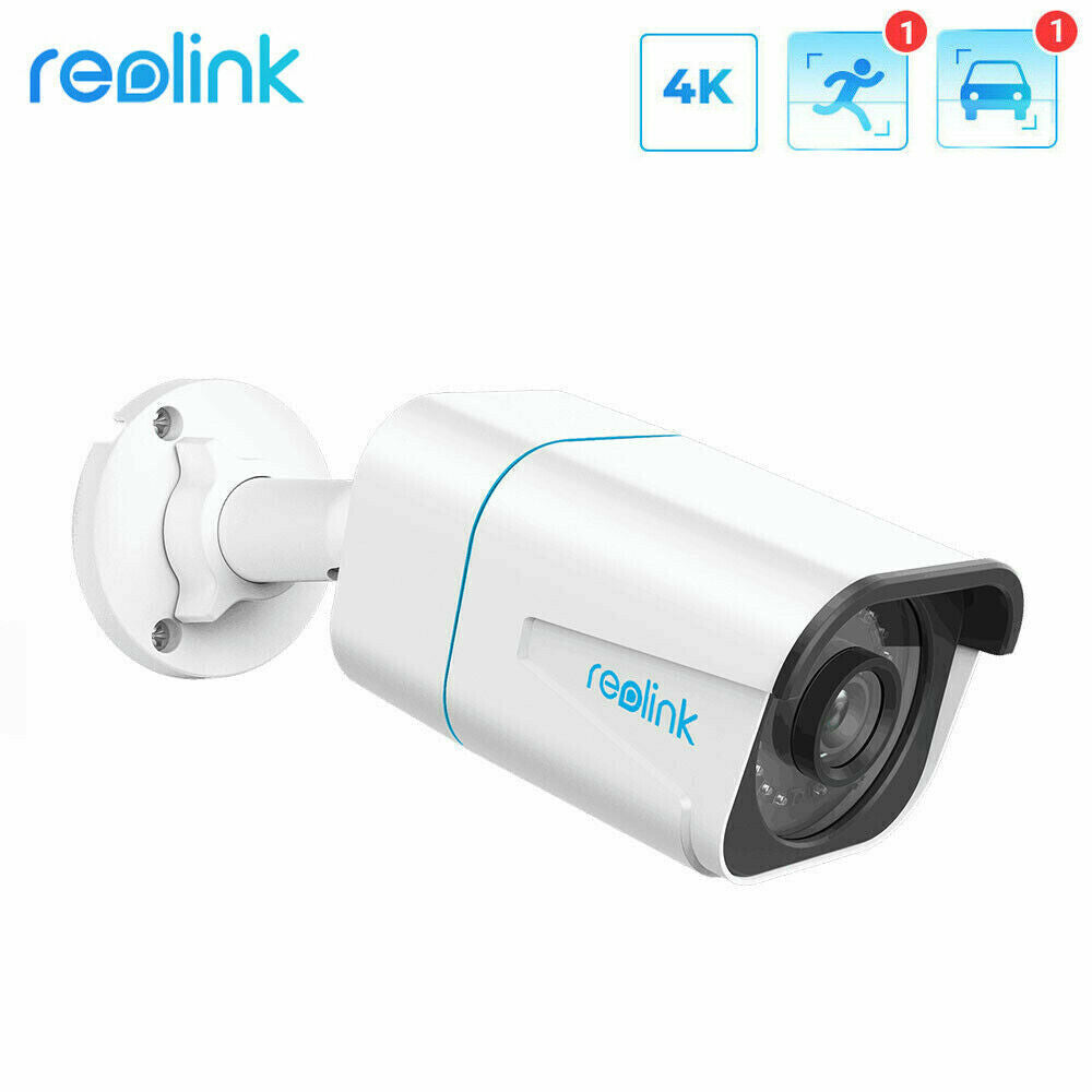 Reolink IP PoE Bullet 4K Ultra HD Smart Person/Vehicle Alerts Security Camera