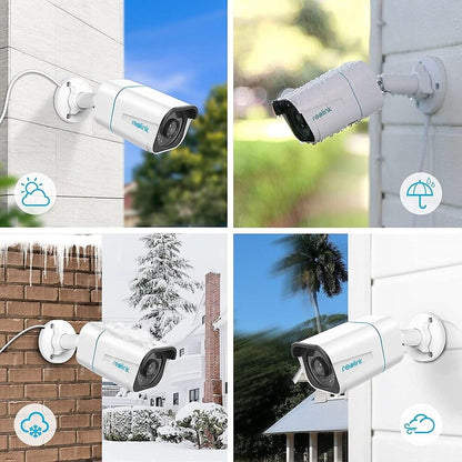 Reolink IP PoE Bullet 4K Ultra HD Smart Person/Vehicle Alerts Security Camera