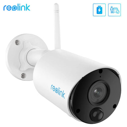 Reolink Wireless 3MP Battery Powered 2 Way Talk w/ AI Security Camera