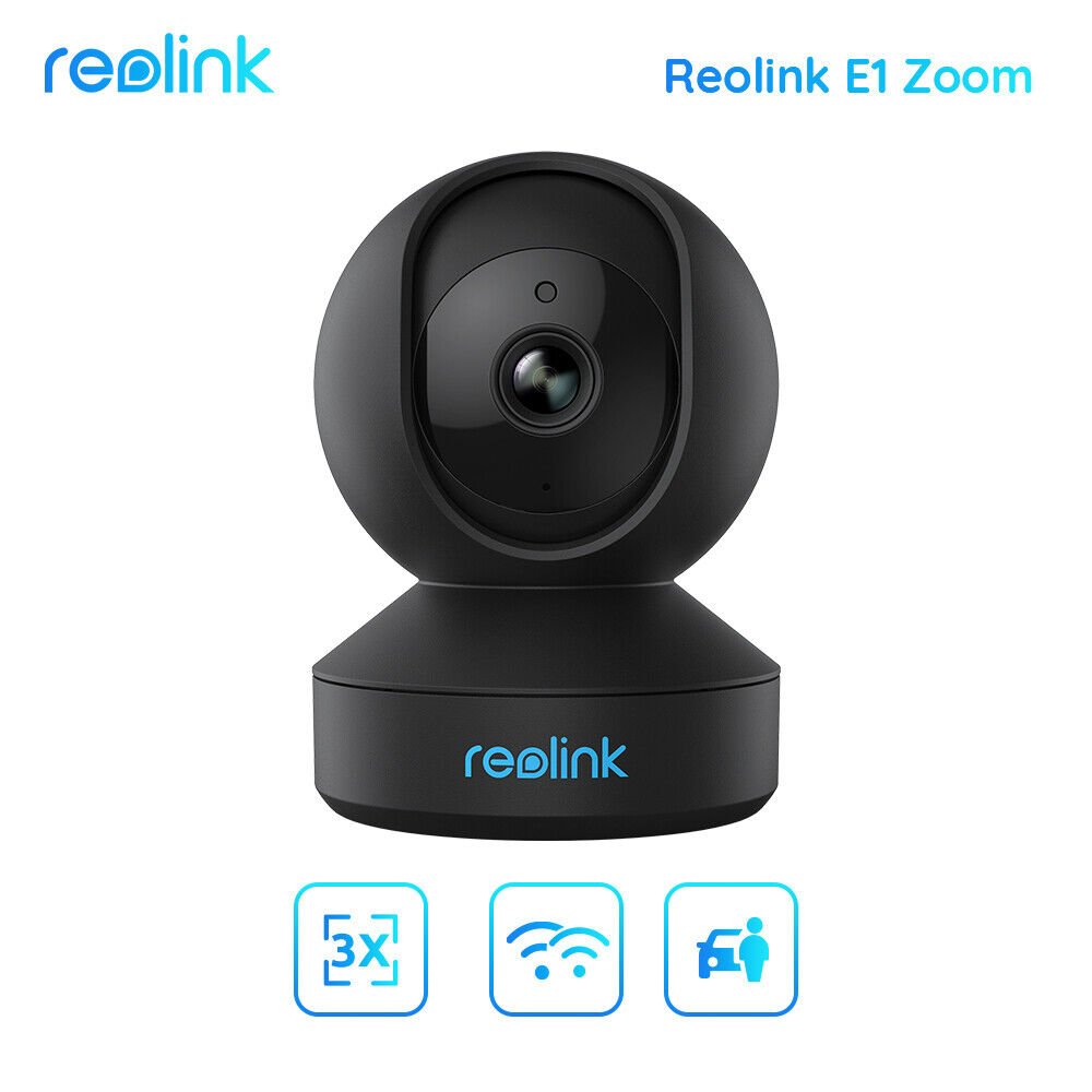 Reolink Plug-in WiFi 5MP HD 3X Optical Zoom Two Way Audio PTZ Security Camera