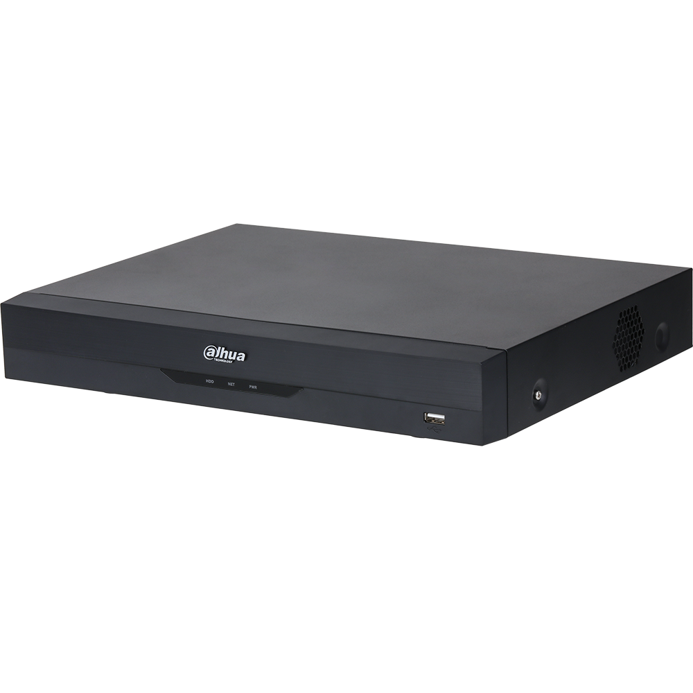 Dahua 16Ch 4K HDCVI 4TB 2SATA Analytics+Penta-brid Security Video Recorder DVR