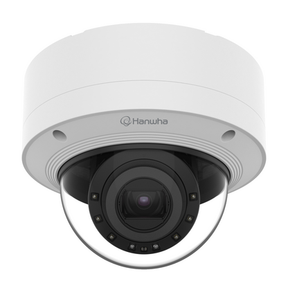 Hanwha Techwin XNV-6123R 2MP IR Vandal Dome AI IP Security Camera 5.2~62.4mmLens