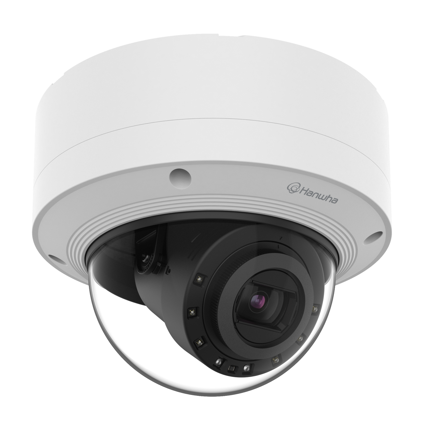 Hanwha Techwin XNV-6123R 2MP IR Vandal Dome AI IP Security Camera 5.2~62.4mmLens