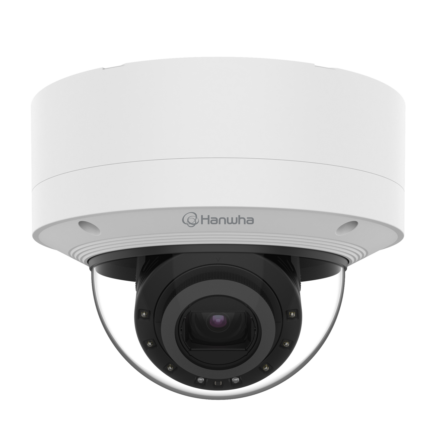 Hanwha Techwin XNV-6123R 2MP IR Vandal Dome AI IP Security Camera 5.2~62.4mmLens